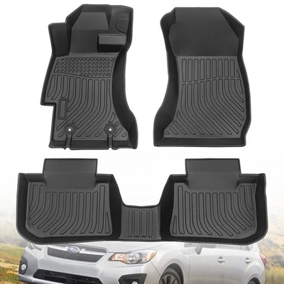 Alfombras para carros OEM para Subaru Impreza 2012-2016 tapetes de goma TPE Foto 1 de 4