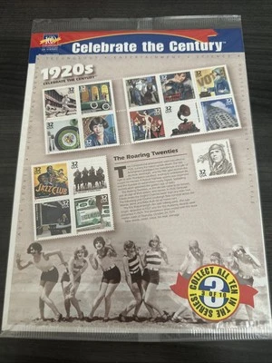 USPS 1920s "Celebrate the Century" limited edition stamps - Image 1 of 2