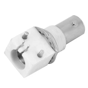 10 sztuk 90 stopni Biały uchwyt na płytkę drukowaną BNC Connector Board 2P BNCQ9 Adapter do nowego - Zdjęcie 1 z 8