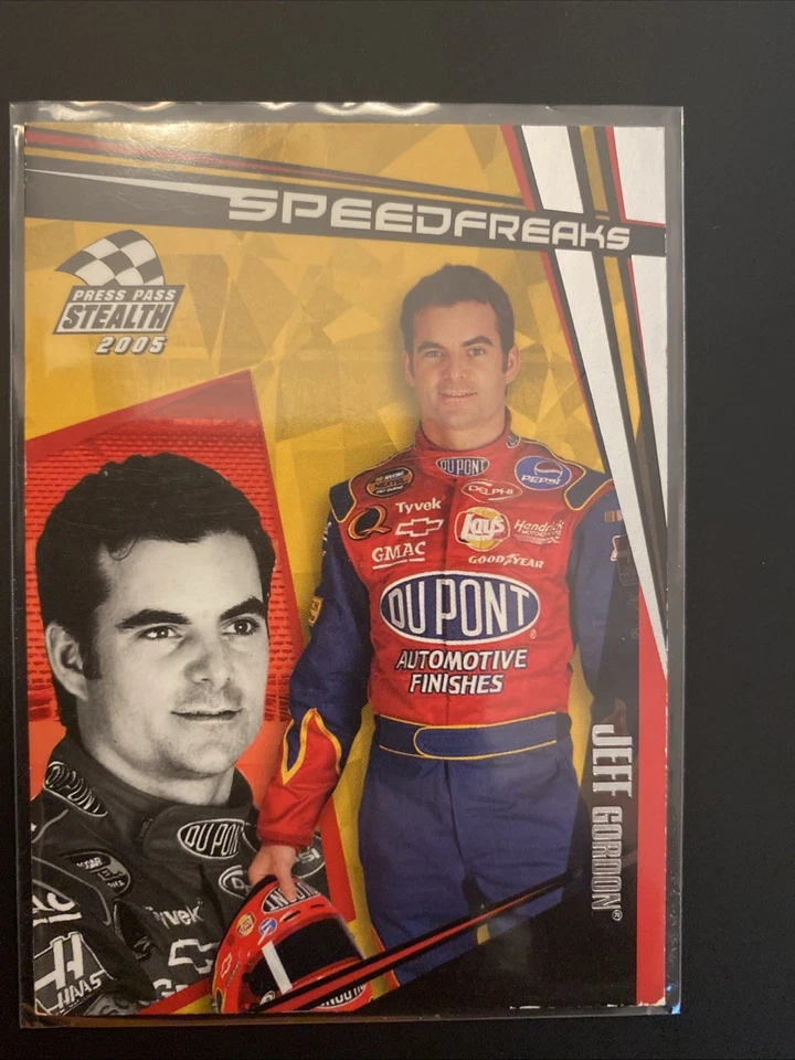 Jeff Gordon - Speadfreaks 2005 Press Pass Stealth #97 Nascar Card - Image 1 of 2