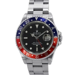 ROLEX GMT Master 40mm Stainless Steel Black Dial 16700 - Picture 1 of 12