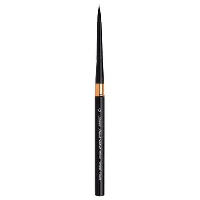 6 Black Velvet Voyage Travel Brush Round Paintbrush for Watercolor, Gouache, . - Image 1 of 4
