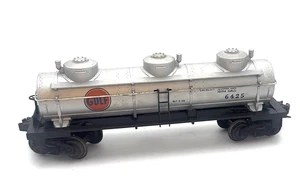 Lionel Post War Gulf 3 Dome Tank Car 6425 Original Box - Picture 1 of 8