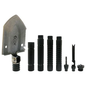 Chox Pala Plegable Supervivencia Multiherramienta para Campar al Aire Libre Pala 4 Cuerpos Atornillado - Imagen 1 de 4