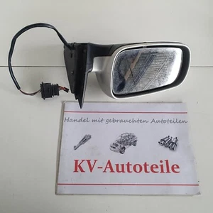 Espejo retrovisor exterior izquierdo VW Passat 1,9 TDI año 2000 e102 0479 plata negro - Imagen 1 de 11