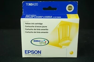Genuine EPSON 60 Cyan Magenta Yellow Ink T060420 C68 C88 Cx3800 CX3819 CX4200 - Picture 1 of 5