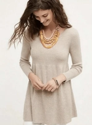 Anthropology knitted and nodded dress - Image 1 of 4