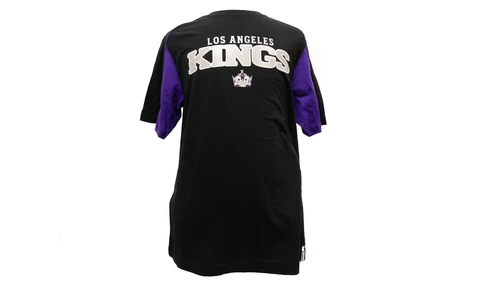 Reebok Los Angeles Kings Black Designer Black Casual Tee T Shirt NHL Apparel C26 Cover