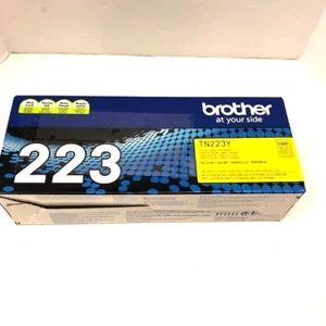 Cartuccia toner giallo Brother TN223Y TN-223Y originale OEM - SPEDIZIONE GRATUITA! - Foto 1 di 10