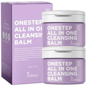 ROKKISS Onestep bálsamo limpiador todo en uno 150 ml x 2 piezas pH 5,5 limpiador facial - Imagen 1 de 18