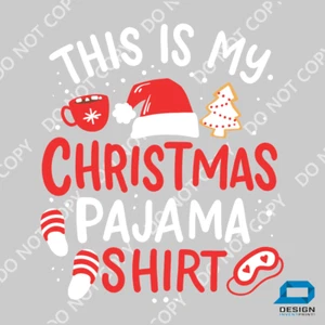 Regalo de Navidad Plancha en Transferencia Pegatina Decoraciones Camiseta Niñas Niños Adultos - Imagen 1 de 6