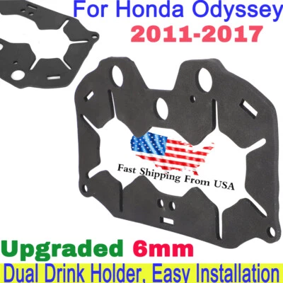 Portavasos doble de 6 mm con inserción de espuma Eva para Honda Odyssey 2011-2017 2012 2015 Foto 1 de 4