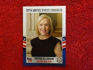 2021 U.S. Congress Fascinating Cards Kirsten Gillibrand New York Democrat