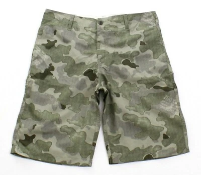 Pantalones Cortos de Tabla Zoo York Signature Verde Excedente Camuflados Para Hombre Nuevos con Etiquetas Foto 1 de 2