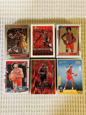 Chicago Bulls 315 Card Lot! MJ, Rookies, HOFers, Prizms, Parallels, Auto & More! - Image 1 of 4