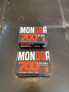 Diamondback 700c X 20-25c, Tubi Valvola Presta lisci 48 mm, Set di due tubi - Foto 1 di 5