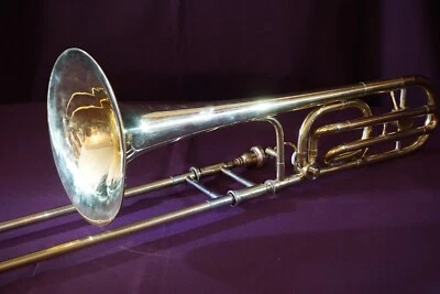 В начале 1960-х Henri Selmer Paris Largo Модель Профессиональный Тенор Тромбон с FKey - Изображение 1 из 4