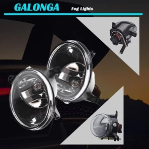 Fit For Audi A4 A6 S6 Q5 Clear Lens Fog Light Bumper Driving Lamp&bulb - Foto 1 di 8