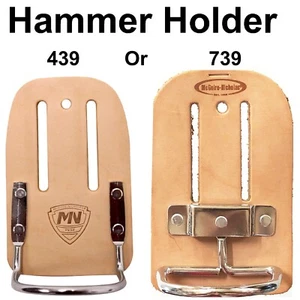 439 Rigged Or 739 McGuire-Nicholas. Swing Hammer Loop-Saddle Leather Holder - Bild 1 von 13