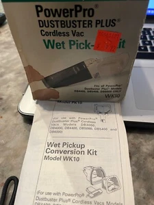 Black and Decker PowerPro Wet PickUp Kit WK10 - Picture 1 of 3