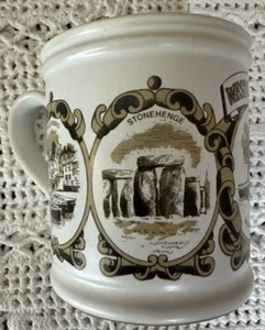 West Country Landmarks Denby Steinzeug Vintage Becher Teil des Sets. Sammler. - Bild 1 von 7