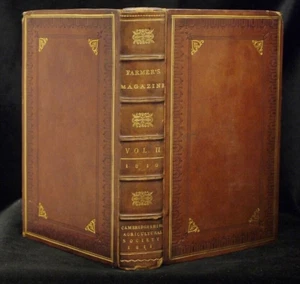 * Rare * The Farmer's Magazine 1803 * Philip Earl of Hardwicke's Copy  - Picture 1 of 13
