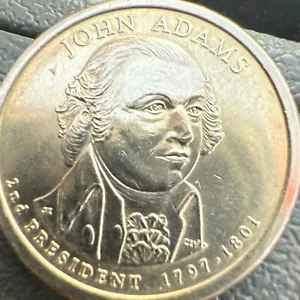 JOHN ADAMS 1797-1801 2007 P ONE DOLLAR COIN - Picture 1 of 11