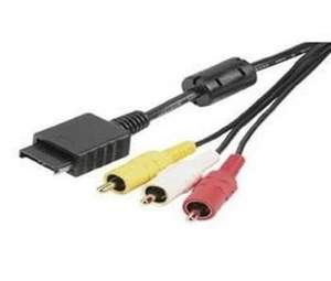 PS3 PS2 PS1 CAVO AV AUDIO VIDEO COMPOSITO RCA - Imagen 1 de 2