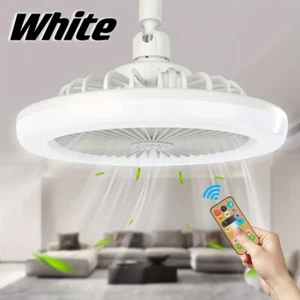 E27 Ceiling LED Fan Light Chandelie Dimmable Wind Speed Aroma Remote Control UK - Picture 1 of 16