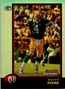 1998 Bowman Chrome #125 Brett Favre Refractors - Picture 1 of 2