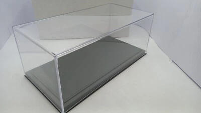 TECVET1803A1 BBR show case vetrina base grigia 1/18 - Immagine 1 di 4