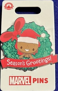 Disney Parks 2021 Christmas Seasons Grootings Guardians of the Galaxy Marvel Pin - Picture 1 of 1