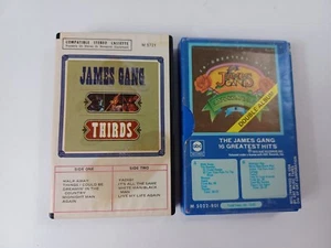 JAMES GANG Thirds + 16 Greatest Hits Cassette Tapes Joe Walsh Snap Case Lot of 2 - Picture 1 of 20