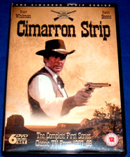 CIMARRON STRIP - COMPLETE FIRST SERIES..R0 DVD EX 6 DISCS STURAT WHITMAN 1