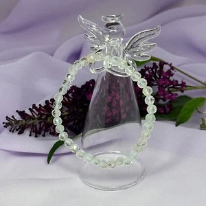 Pulsera de cuentas facetadas de cristal topacio 9,3 g SN54033 - Imagen 1 de 4
