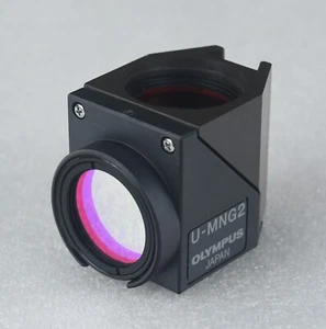 Olympus Microscope Fluorescence Filter Cube U-MNG2 Narrow Body for AX, BX2 & IX2 - Picture 1 of 7