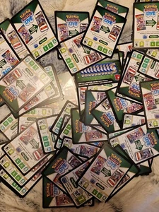 Pokemon TCG Online Unused Code Cards Sent By Message - Picture 1 of 2