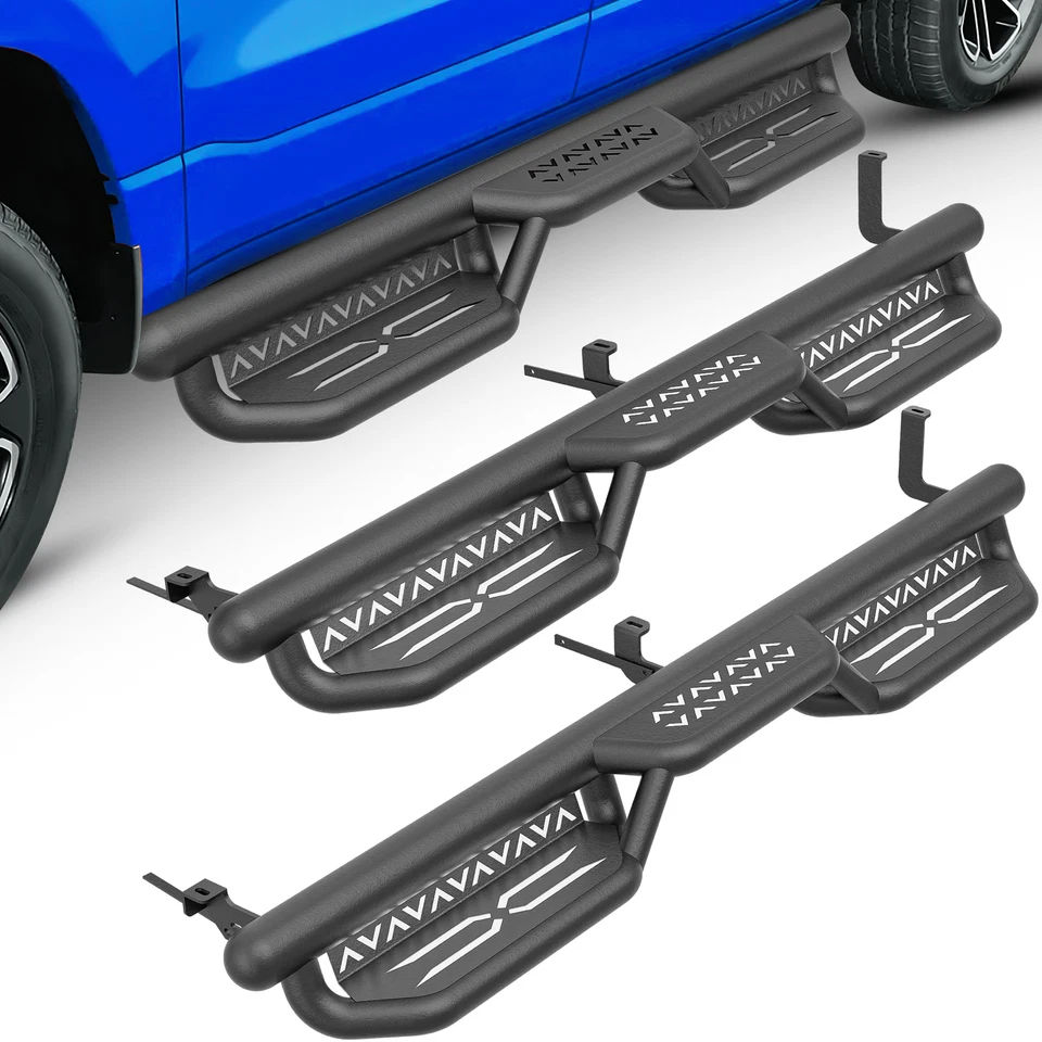 Running Boards Side Steps for 1999-2006 Chevy Silverado & GMC Sierra 1500 — 第 1/4 张图片