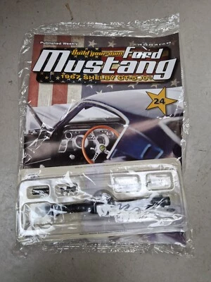 1/8 DEAGOSTINI Costruire il Proprio Ford MUSTANG 1967 Shelby GT-500 Tema 24 Inc - Immagine 1 di 2