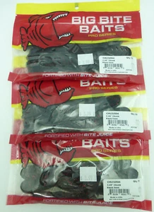 Big Bite Baits 3.25" Chunk Black Neon 3 packs of 10 CHU32504 - Picture 1 of 4