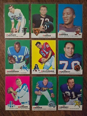 1969 TOPPS FOOTBALL YOU PICK #1 - #200 ****FREESHIPPING**** - Image 1 of 4
