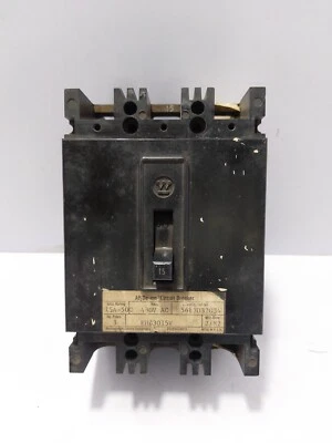 Disjoncteur Westinghouse EHD3015V 15A-50C, 430V AC 5683D32G34 - Photo 1/4