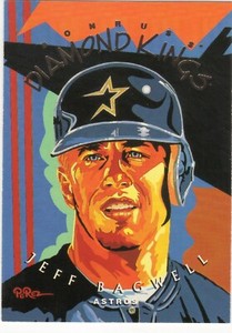 1995 Donruss Diamond Kings Jeff Bagwell #DK-2 HOF Astros