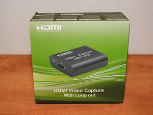 4K HDMI Video Capture Card USB2.0 1080P Game Record Live Streaming with Loop Out - Picture 1 of 2
