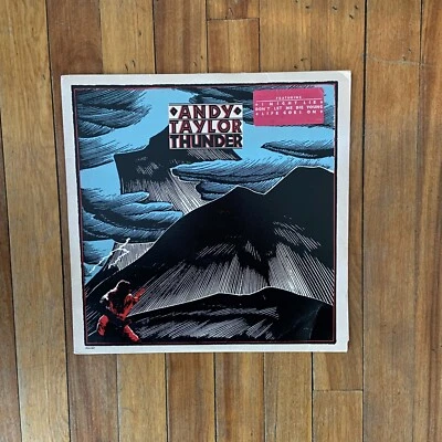 Andy Taylor Thunder Vinyl LP 1983 MCA-5837 Promo Copy Duran Duran - Image 1 of 4