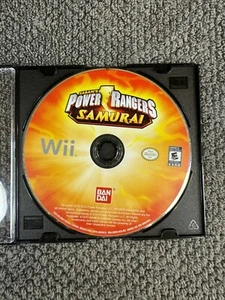 Nintendo Wii Saban's Power Rangers Samurai Bandai 2011 Video Game ( Disc Only ) - Picture 1 of 2