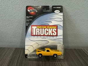 Hot Wheels Custom Classic Trucks Magazine Series '70 El Camino Yellow 1:64 NISP - Picture 1 of 8