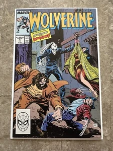 Wolverine #4 casi nuevo 9,4-9,8 (Marvel Comics 1989) - Imagen 1 de 19