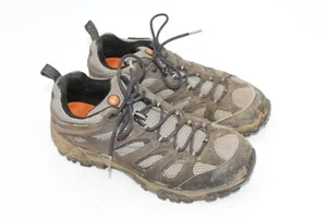 Merrell Mens Gray Hiking Shoes Waterproof Beluga Leather J88629 Size 12 - Picture 1 of 16