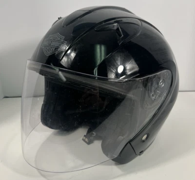 Harley-Davidson HD-H04 XXL Helmet w/ Visor Gloss Black Used - Image 1 of 4
